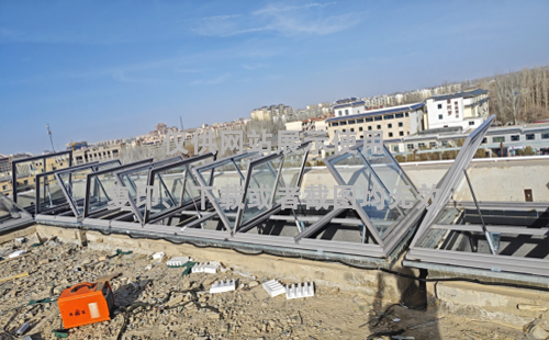 敦煌博物馆丹凤排烟天窗