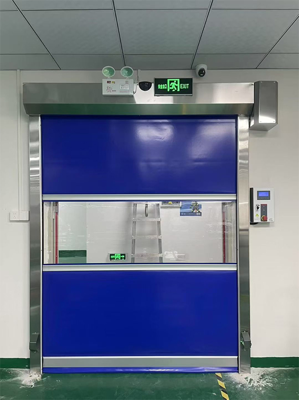 丹凤快速丹凤卷帘门在冷链物流仓储区的应用实践